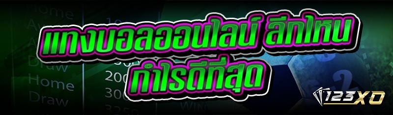 แทงบอลออนไลน์ ลีกไหนกำไรดีที่สุด